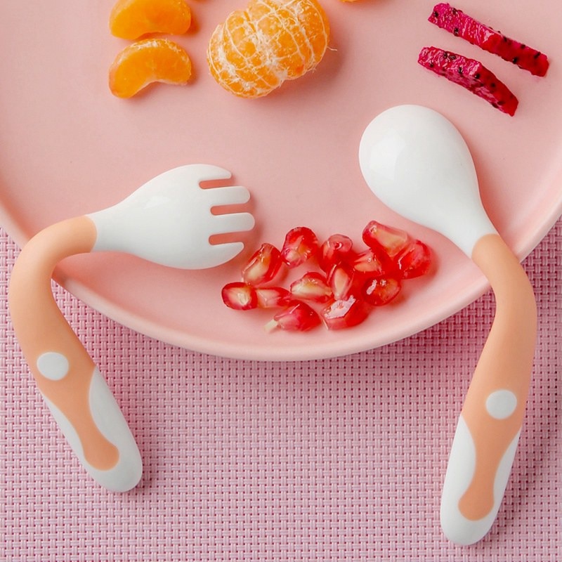 Bendable Baby Spoon and Fork Set