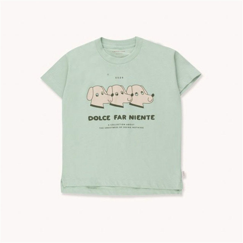 Animals Fruits Foods Printed O Neck Baby T-Shirt