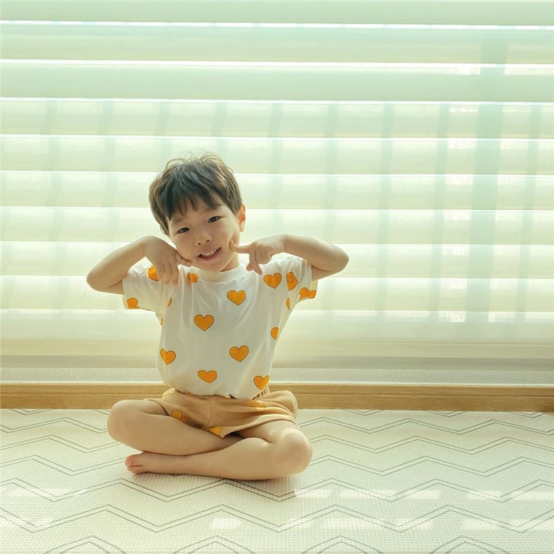 Animals Fruits Foods Printed O Neck Baby T-Shirt