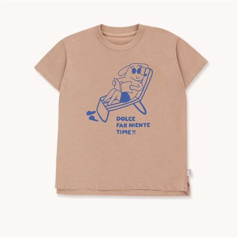 Animals Fruits Foods Printed O Neck Baby T-Shirt