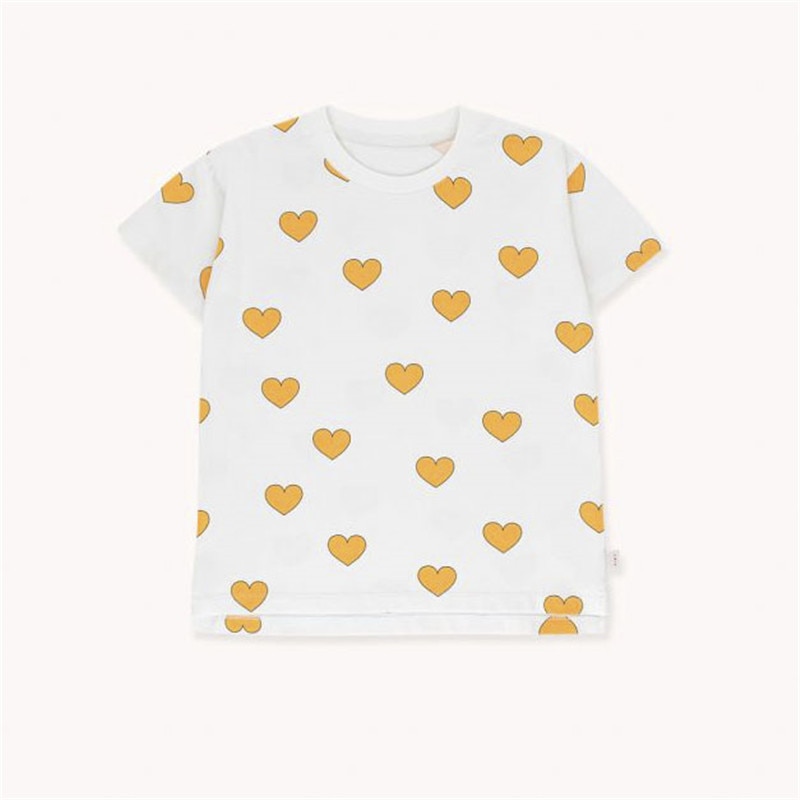 Animals Fruits Foods Printed O Neck Baby T-Shirt