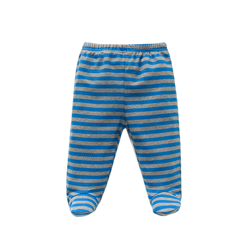 Baby's Cotton Pants with Elastic Waist 3 pcs Set