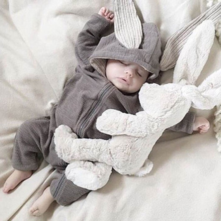 Bunny Themed Baby Romper