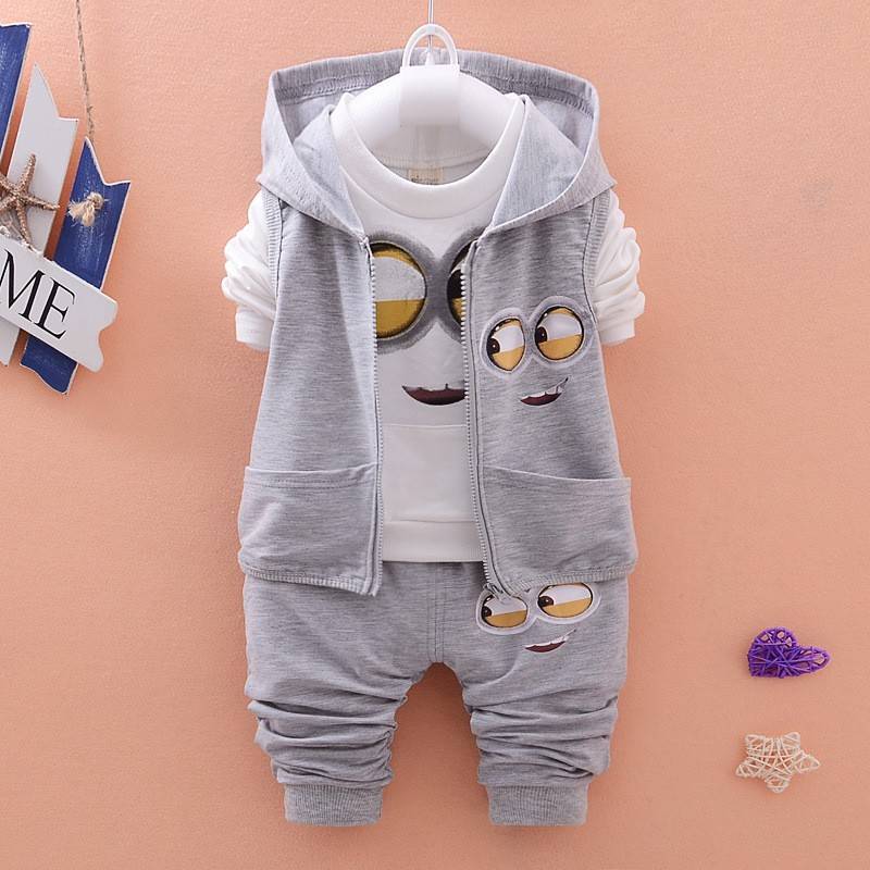 Minion Printed Clothing Set for Kids