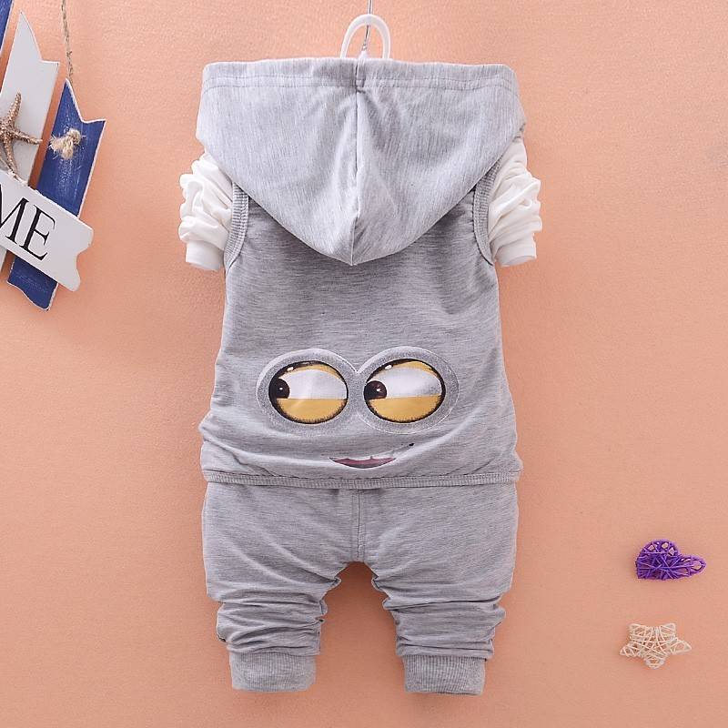 Minion Printed Clothing Set for Kids