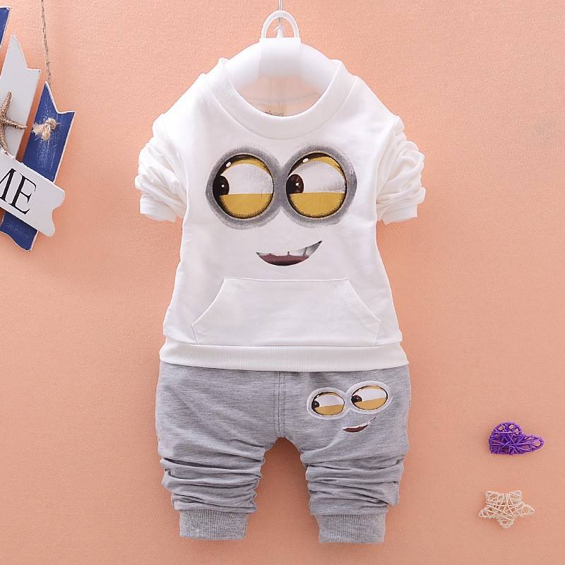 Minion Printed Clothing Set for Kids