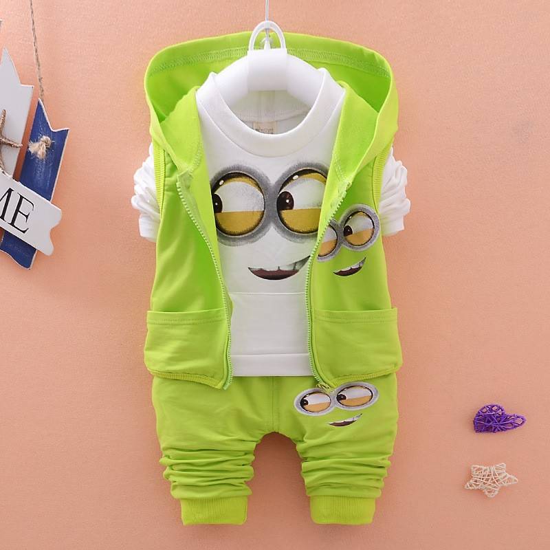 Minion Printed Clothing Set for Kids