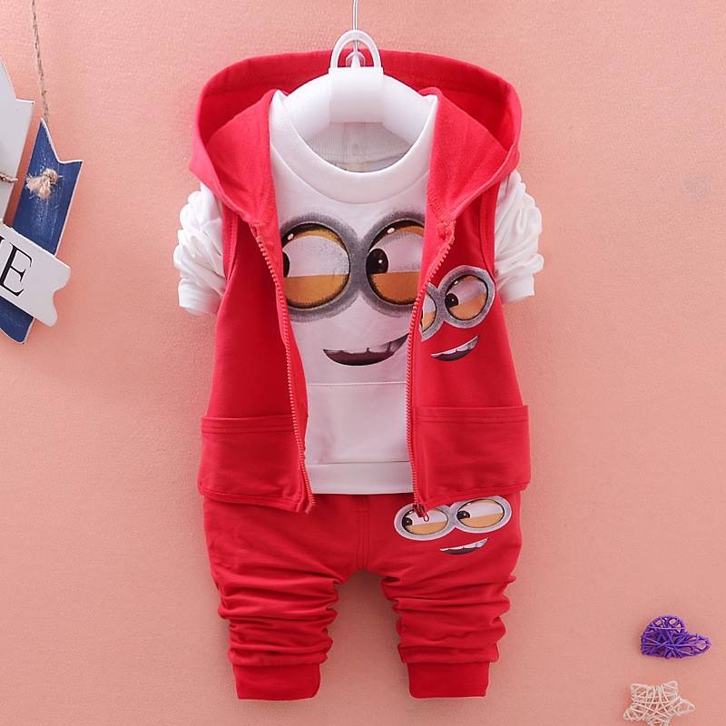 Minion Printed Clothing Set for Kids