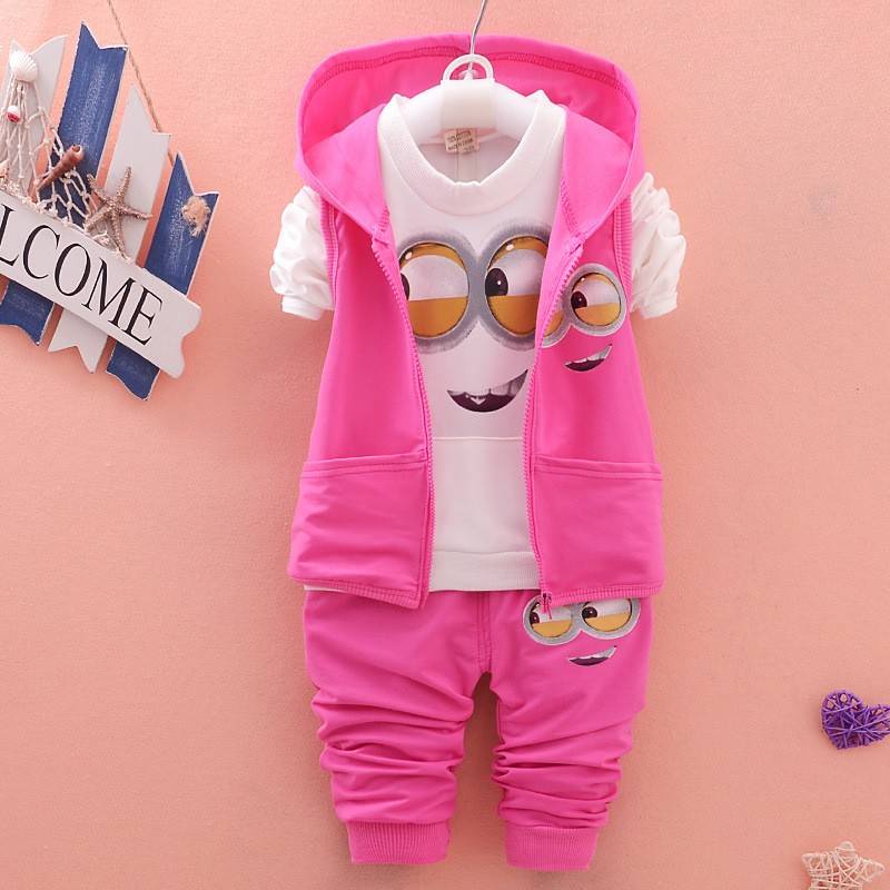 Minion Printed Clothing Set for Kids
