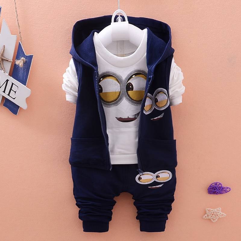 Minion Printed Clothing Set for Kids