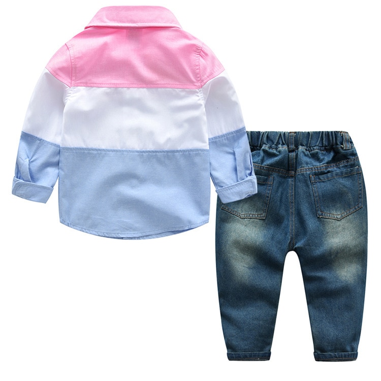 Boys' Casual Summer and Autumn Clothing Set