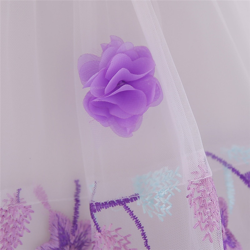 Baby Girl's Lace Patterned Party Dress