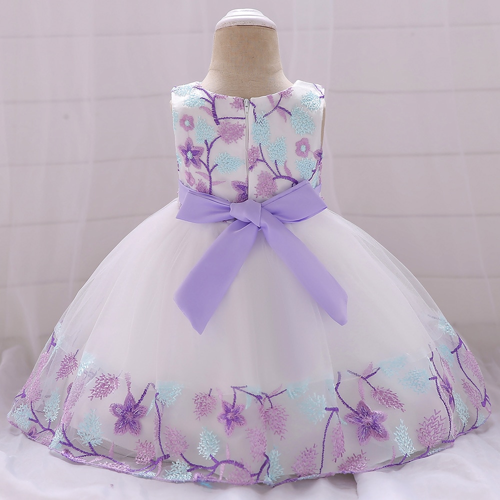 Baby Girl's Lace Patterned Party Dress