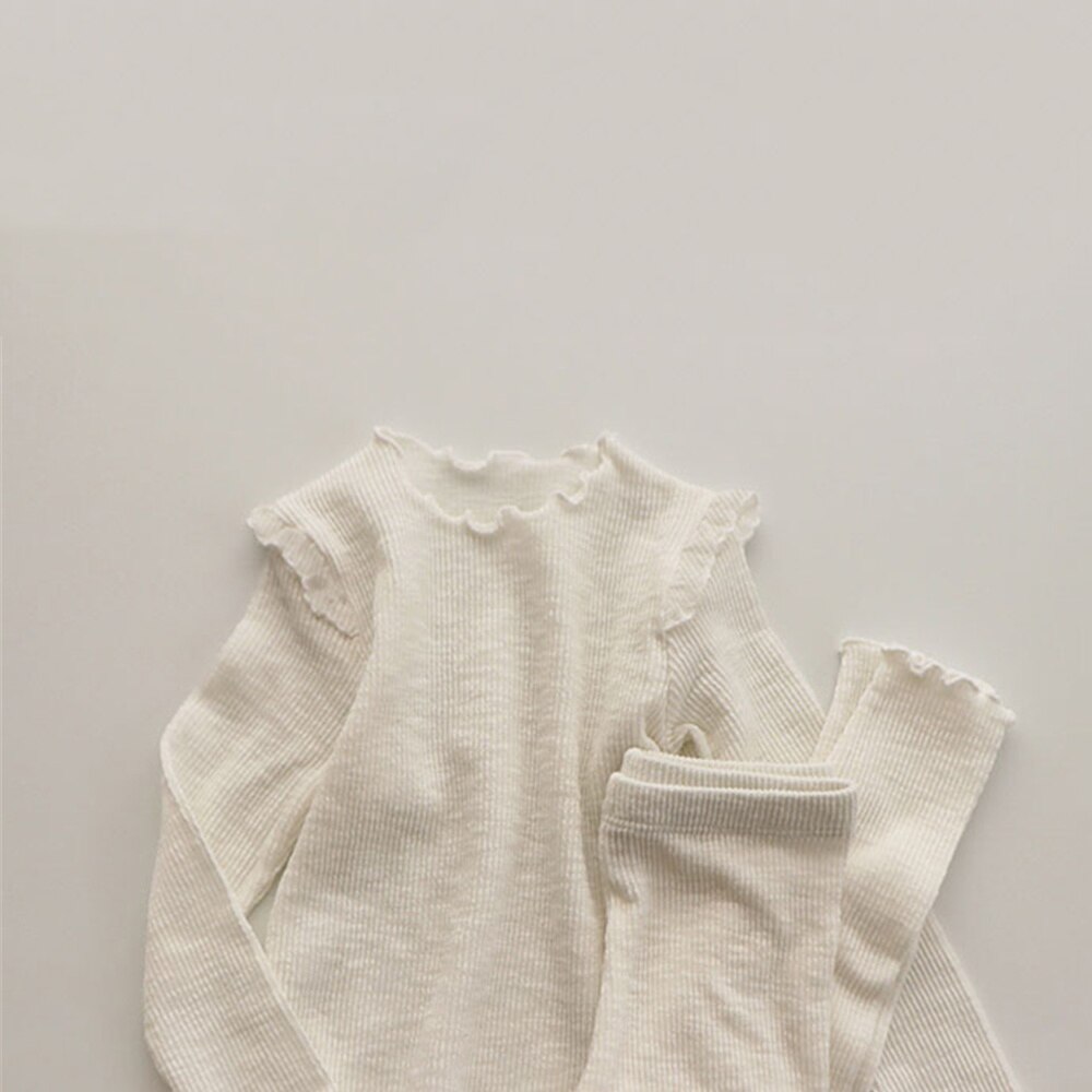 Baby Girl's Solid Clothing Set