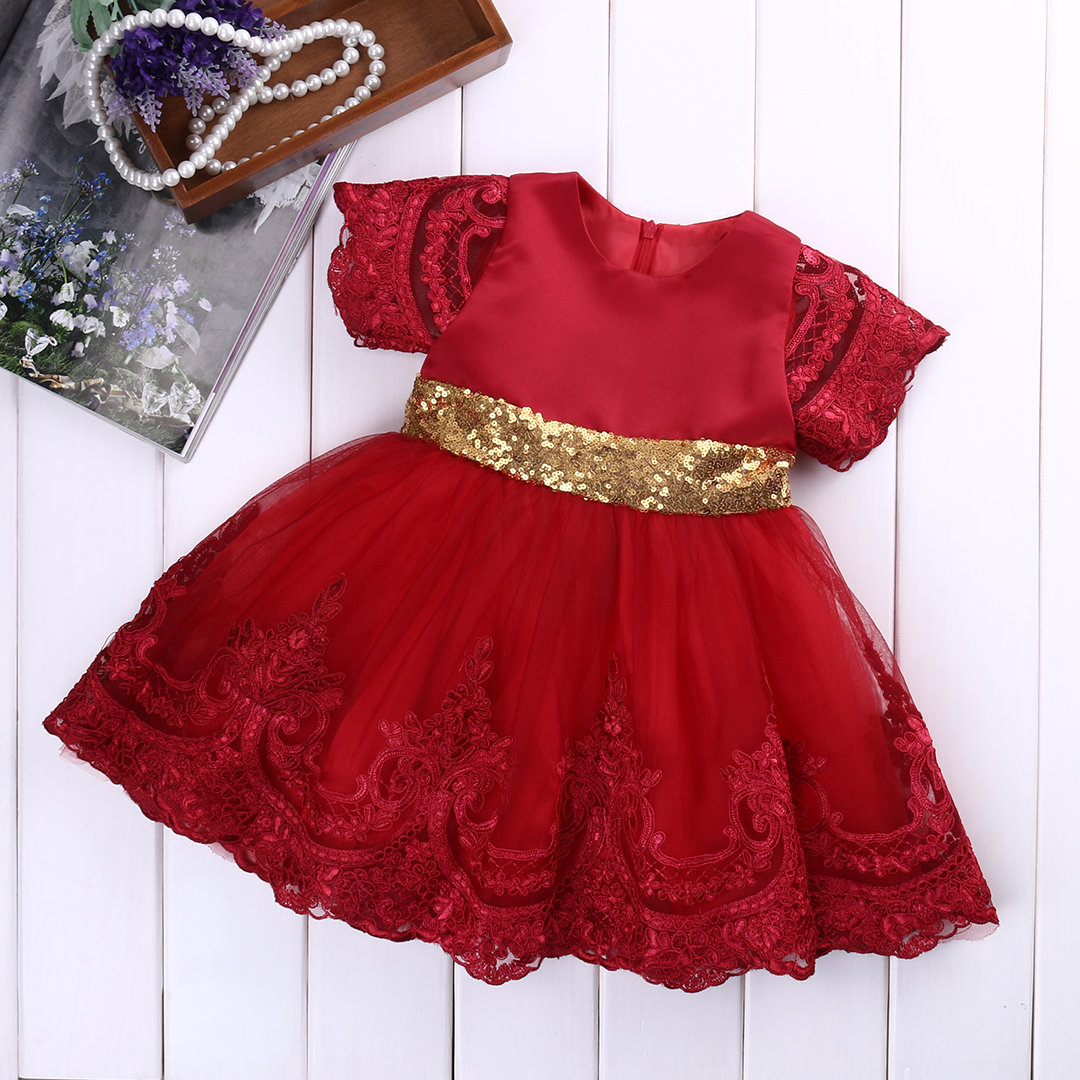 Baby Girl's Lace Tutu Princess Dress