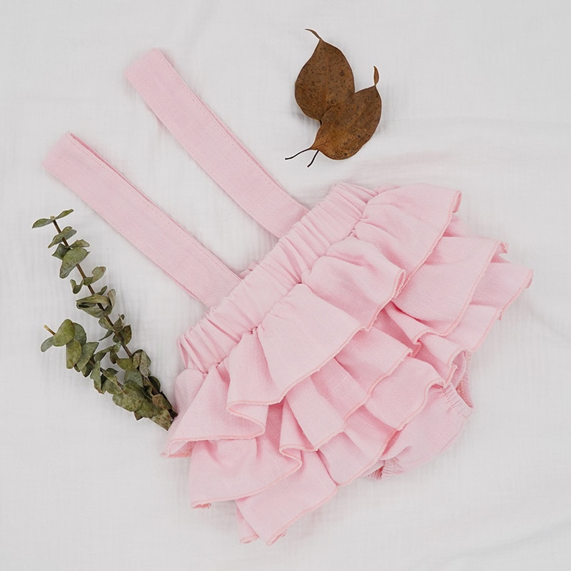 Baby Girl's Ruffle Skirt with Straps
