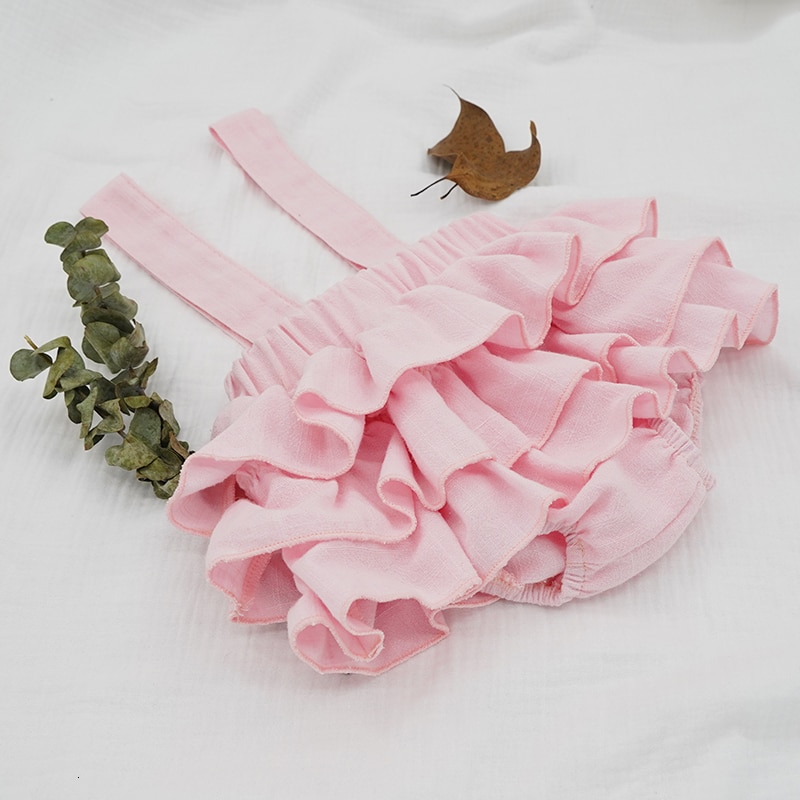 Baby Girl's Ruffle Skirt with Straps