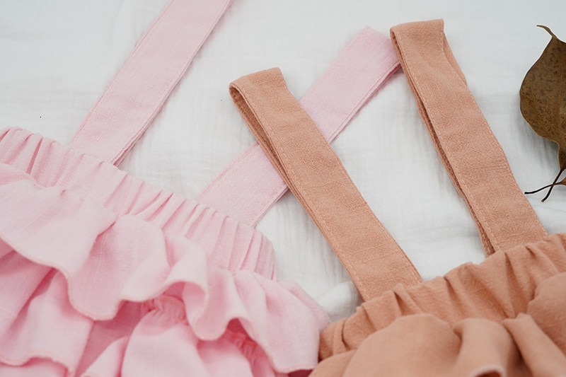 Baby Girl's Ruffle Skirt with Straps