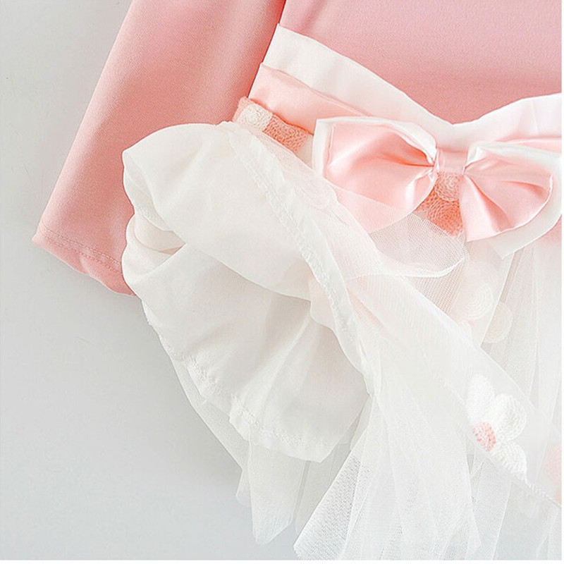 Floral Long Sleeved Baby Girl's Dress