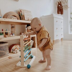 TRACK A BALL RACK